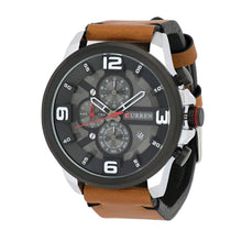 Cargar imagen en el visor de la galería, RELOJ CLÁSICO PARA HOMBRE CURREN  KREB60190211 - MARRÓN
