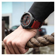 Cargar imagen en el visor de la galería, RELOJ CLÁSICO PARA HOMBRE CURREN KREC KREC160104 - ROJO
