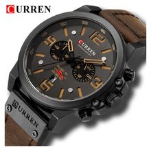 Cargar imagen en el visor de la galería, RELOJ CLÁSICO PARA HOMBRE CURREN  KREC160128 - MARRÓN
