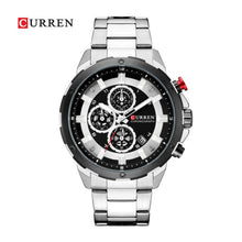 Cargar imagen en el visor de la galería, RELOJ  PARA HOMBRE CURREN  KREC5019 - PLATEADO

