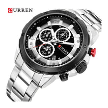 Cargar imagen en el visor de la galería, RELOJ  PARA HOMBRE CURREN  KREC5019 - PLATEADO
