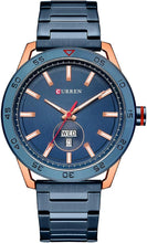 Cargar imagen en el visor de la galería, RELOJ  PARA HOMBRE CURREN KREC KREC4903 - AZUL
