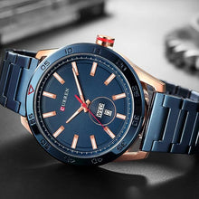 Cargar imagen en el visor de la galería, RELOJ  PARA HOMBRE CURREN KREC KREC4903 - AZUL
