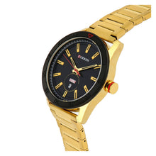 Cargar imagen en el visor de la galería, RELOJ  PARA HOMBRE CURREN  KREC4918 - DORADO
