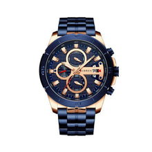 Cargar imagen en el visor de la galería, RELOJ  PARA HOMBRE CURREN  KREC6003 - AZUL
