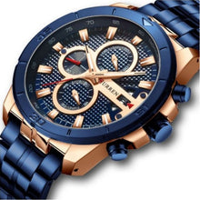 Cargar imagen en el visor de la galería, RELOJ  PARA HOMBRE CURREN  KREC6003 - AZUL
