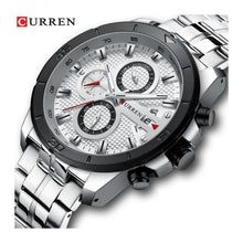 Cargar imagen en el visor de la galería, RELOJ  PARA HOMBRE CURREN  KREC6019 - PLATEADO
