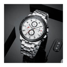 Cargar imagen en el visor de la galería, RELOJ  PARA HOMBRE CURREN  KREC6019 - PLATEADO
