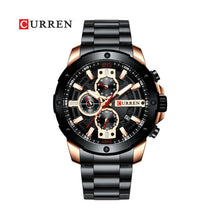 Cargar imagen en el visor de la galería, RELOJ  PARA HOMBRE CURREN  KREC6701 - NEGRO
