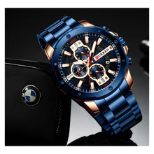 Cargar imagen en el visor de la galería, RELOJ  PARA HOMBRE CURREN  KREC6703 - AZUL
