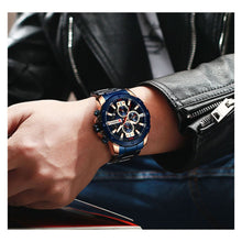 Cargar imagen en el visor de la galería, RELOJ  PARA HOMBRE CURREN  KREC6703 - AZUL

