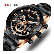 Cargar imagen en el visor de la galería, RELOJ  PARA HOMBRE CURREN KREC KREC7601 - NEGRO
