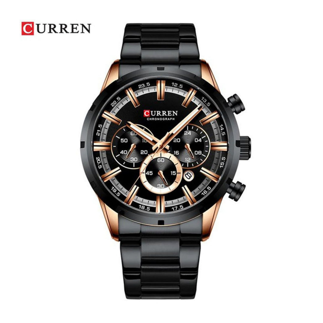 RELOJ  PARA HOMBRE CURREN KREC KREC7601 - NEGRO