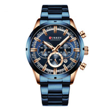 Cargar imagen en el visor de la galería, RELOJ  PARA HOMBRE CURREN KREC KREC7603 - AZUL

