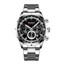 Cargar imagen en el visor de la galería, RELOJ  PARA HOMBRE CURREN KREC KREC761901 - PLATEADO
