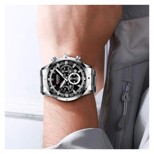 Cargar imagen en el visor de la galería, RELOJ  PARA HOMBRE CURREN KREC KREC761901 - PLATEADO
