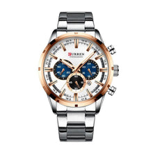 Cargar imagen en el visor de la galería, RELOJ  PARA HOMBRE CURREN KREC KREC762002 - PLATEADO
