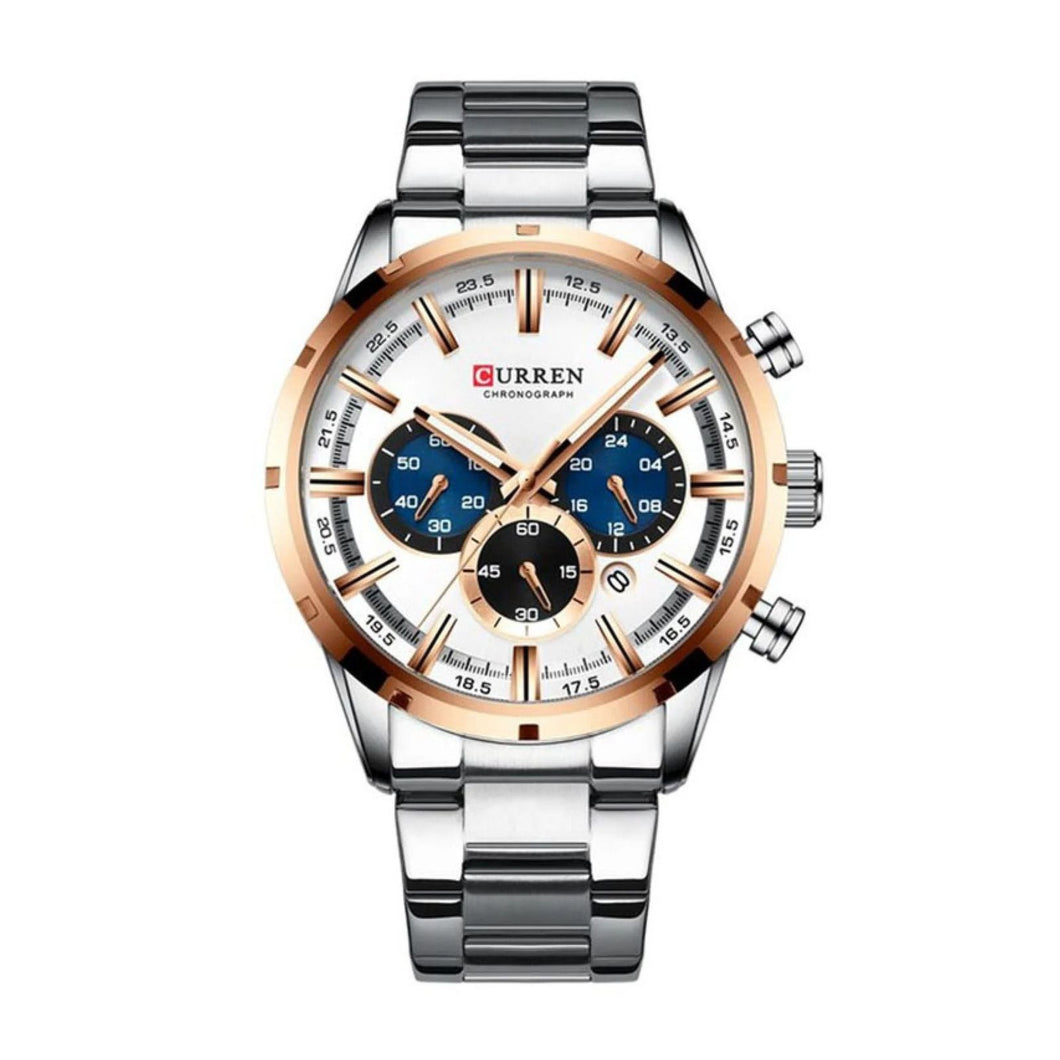 RELOJ  PARA HOMBRE CURREN KREC KREC762002 - PLATEADO