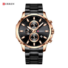 Cargar imagen en el visor de la galería, RELOJ  PARA HOMBRE CURREN  KREC8101 - NEGRO

