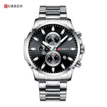 Cargar imagen en el visor de la galería, RELOJ  PARA HOMBRE CURREN  KREC8119 - PLATEADO
