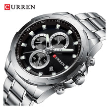Cargar imagen en el visor de la galería, RELOJ  PARA HOMBRE CURREN  KREC841901 - PLATEADO
