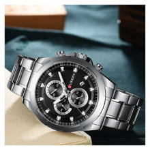 Cargar imagen en el visor de la galería, RELOJ  PARA HOMBRE CURREN  KREC841901 - PLATEADO
