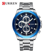 Cargar imagen en el visor de la galería, RELOJ  PARA HOMBRE CURREN  KREC841903 - PLATEADO
