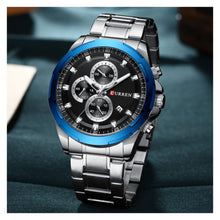 Cargar imagen en el visor de la galería, RELOJ  PARA HOMBRE CURREN  KREC841903 - PLATEADO
