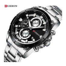 Cargar imagen en el visor de la galería, RELOJ  PARA HOMBRE CURREN  KREC801901 - PLATEADO
