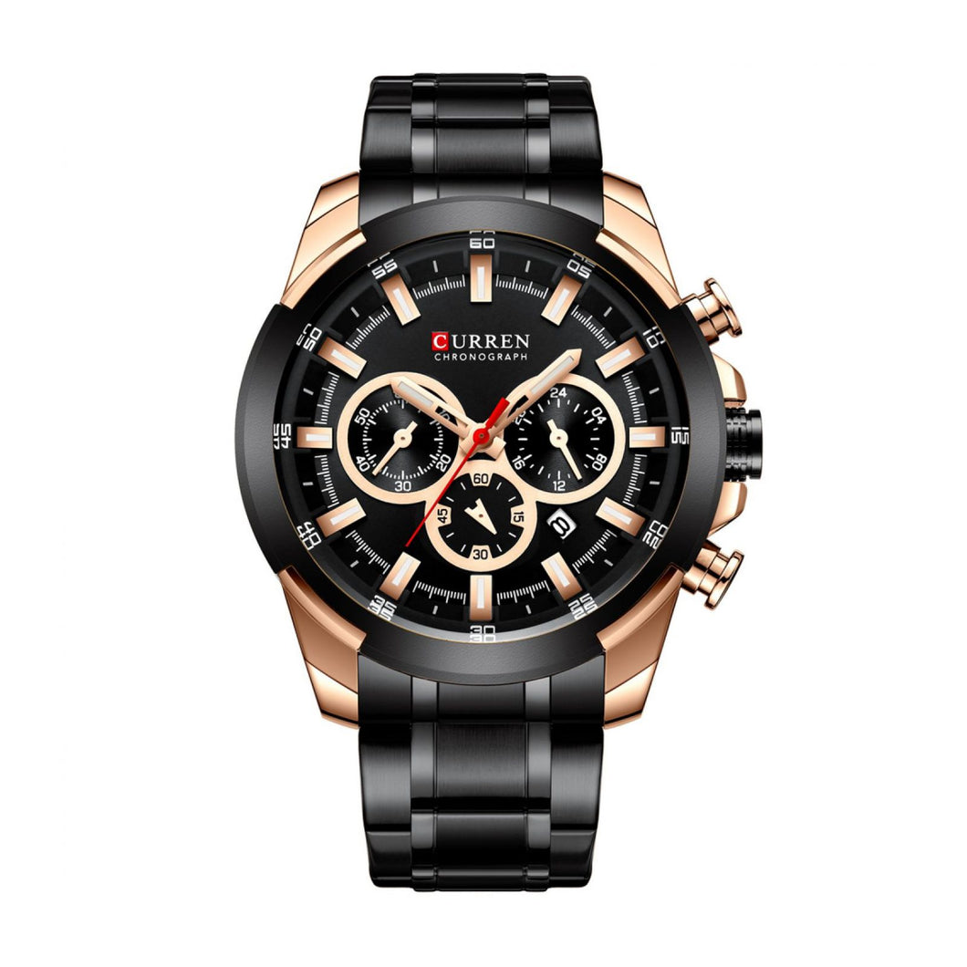 RELOJ  PARA HOMBRE CURREN  KREC9401 - NEGRO