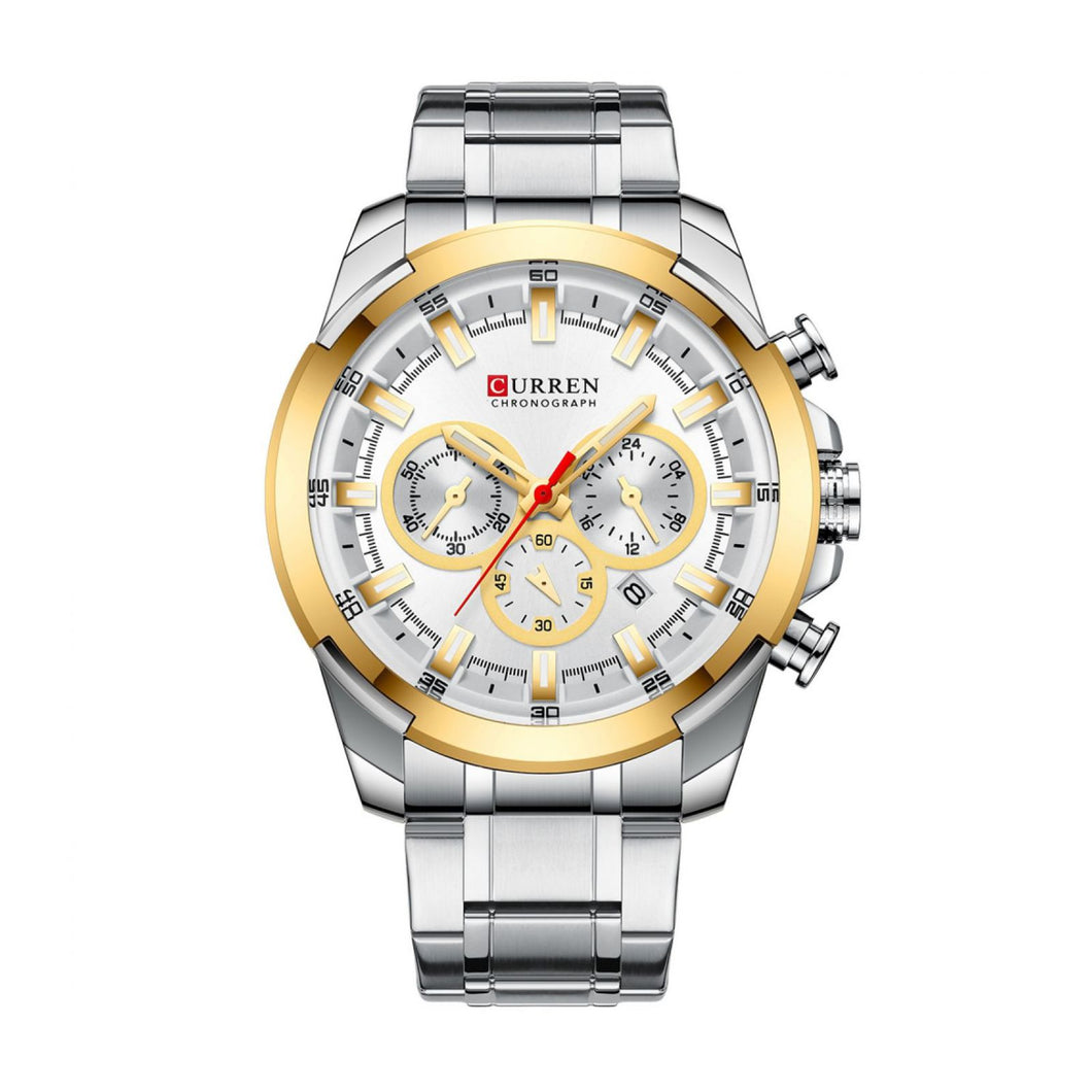 RELOJ  PARA HOMBRE CURREN  KREC941902 - PLATEADO