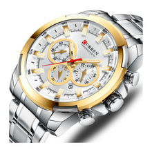 Cargar imagen en el visor de la galería, RELOJ  PARA HOMBRE CURREN  KREC941902 - PLATEADO
