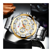 Cargar imagen en el visor de la galería, RELOJ  PARA HOMBRE CURREN  KREC941902 - PLATEADO
