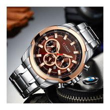 Cargar imagen en el visor de la galería, RELOJ  PARA HOMBRE CURREN  KREC941928 - PLATEADO
