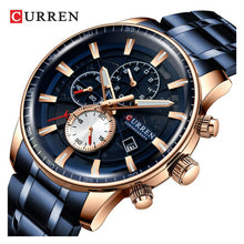 Cargar imagen en el visor de la galería, RELOJ  PARA HOMBRE CURREN  KRED0403 - AZUL
