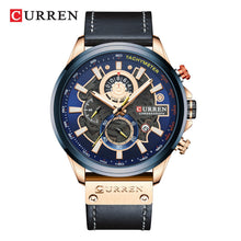 Cargar imagen en el visor de la galería, RELOJ CLÁSICO PARA HOMBRE CURREN  KRED0521 - AZUL
