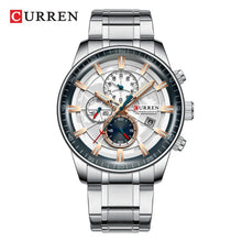 Cargar imagen en el visor de la galería, RELOJ  PARA HOMBRE CURREN  KRED041920 - PLATEADO
