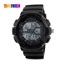 Cargar imagen en el visor de la galería, RELOJ DEPORTIVO PARA HOMBRE SKMEI  1189BKWT - NEGRO
