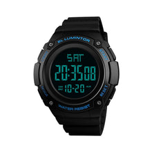 Cargar imagen en el visor de la galería, RELOJ DEPORTIVO PARA HOMBRE SKMEI DIGITAL WATCH 1346BU - NEGRO
