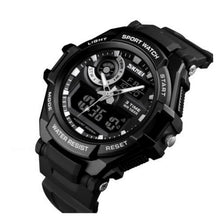 Cargar imagen en el visor de la galería, RELOJ  PARA HOMBRE SKMEI DUAL TIME WATCH 1357BK - NEGRO
