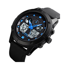 Cargar imagen en el visor de la galería, RELOJ DEPORTIVO PARA HOMBRE SKMEI DUAL TIME WATCH 1514BU - NEGRO
