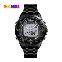 Cargar imagen en el visor de la galería, RELOJ DEPORTIVO PARA HOMBRE SKMEI DUAL TIME WATCH 1493BK - NEGRO
