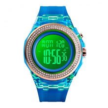 Cargar imagen en el visor de la galería, RELOJ DEPORTIVO PARA MUJER SKMEI DIGITAL WATCH 1598BU - AZUL
