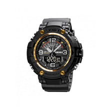 Cargar imagen en el visor de la galería, RELOJ  PARA HOMBRE SKMEI DUAL TIME WATCH 1617GD - NEGRO
