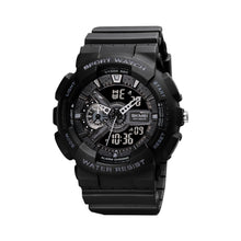 Cargar imagen en el visor de la galería, RELOJ DEPORTIVO PARA HOMBRE SKMEI DUAL TIME WATCH 1688BK - NEGRO
