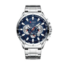 Cargar imagen en el visor de la galería, RELOJ  PARA HOMBRE CURREN KREC KREC951903 - PLATEADO
