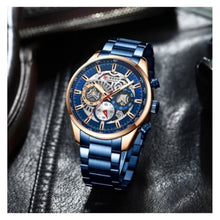 Cargar imagen en el visor de la galería, RELOJ  PARA HOMBRE CURREN 8391 KRED282021 - AZUL
