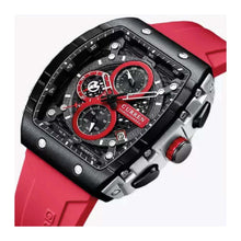 Cargar imagen en el visor de la galería, RELOJ DEPORTIVO PARA HOMBRE CURREN 8442 KRED8204 - ROJO
