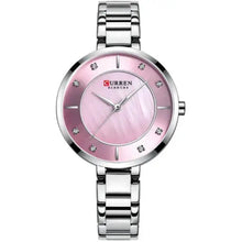 Cargar imagen en el visor de la galería, RELOJ  PARA MUJER CURREN 9051 KREC6119 - PLATEADO
