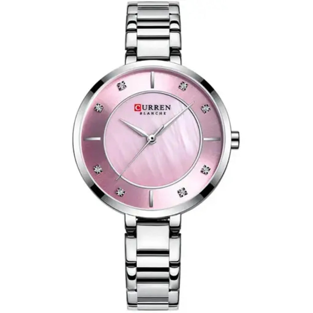 RELOJ  PARA MUJER CURREN 9051 KREC6119 - PLATEADO